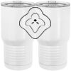 20 oz. Tall Stainless Steel Vacuum Insulated Tumbler White Thumbnail