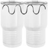 20 oz. Tall Stainless Steel Vacuum Insulated Tumbler White Thumbnail