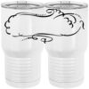 20 oz. Tall Stainless Steel Vacuum Insulated Tumbler White Thumbnail
