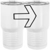20 oz. Tall Stainless Steel Vacuum Insulated Tumbler White Thumbnail