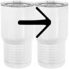 20 oz. Tall Stainless Steel Vacuum Insulated Tumbler White Thumbnail