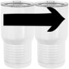 20 oz. Tall Stainless Steel Vacuum Insulated Tumbler White Thumbnail