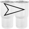 20 oz. Tall Stainless Steel Vacuum Insulated Tumbler White Thumbnail
