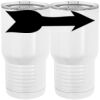 20 oz. Tall Stainless Steel Vacuum Insulated Tumbler White Thumbnail