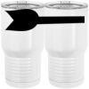 20 oz. Tall Stainless Steel Vacuum Insulated Tumbler White Thumbnail