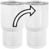 20 oz. Tall Stainless Steel Vacuum Insulated Tumbler White Thumbnail
