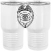 20 oz. Tall Stainless Steel Vacuum Insulated Tumbler White Thumbnail