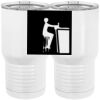 20 oz. Tall Stainless Steel Vacuum Insulated Tumbler White Thumbnail