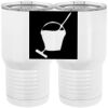 20 oz. Tall Stainless Steel Vacuum Insulated Tumbler White Thumbnail