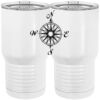 20 oz. Tall Stainless Steel Vacuum Insulated Tumbler White Thumbnail