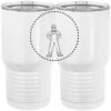 20 oz. Tall Stainless Steel Vacuum Insulated Tumbler White Thumbnail