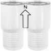 20 oz. Tall Stainless Steel Vacuum Insulated Tumbler White Thumbnail