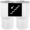 20 oz. Tall Stainless Steel Vacuum Insulated Tumbler White Thumbnail