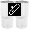 20 oz. Tall Stainless Steel Vacuum Insulated Tumbler White Thumbnail