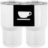 20 oz. Tall Stainless Steel Vacuum Insulated Tumbler White Thumbnail