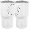 20 oz. Tall Stainless Steel Vacuum Insulated Tumbler White Thumbnail