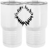 20 oz. Tall Stainless Steel Vacuum Insulated Tumbler White Thumbnail
