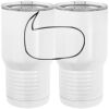 20 oz. Tall Stainless Steel Vacuum Insulated Tumbler White Thumbnail