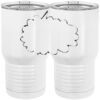 20 oz. Tall Stainless Steel Vacuum Insulated Tumbler White Thumbnail