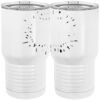 20 oz. Tall Stainless Steel Vacuum Insulated Tumbler White Thumbnail