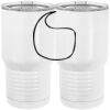 20 oz. Tall Stainless Steel Vacuum Insulated Tumbler White Thumbnail