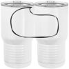 20 oz. Tall Stainless Steel Vacuum Insulated Tumbler White Thumbnail