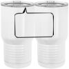 20 oz. Tall Stainless Steel Vacuum Insulated Tumbler White Thumbnail