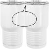 20 oz. Tall Stainless Steel Vacuum Insulated Tumbler White Thumbnail
