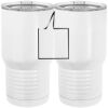 20 oz. Tall Stainless Steel Vacuum Insulated Tumbler White Thumbnail