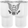 20 oz. Tall Stainless Steel Vacuum Insulated Tumbler White Thumbnail