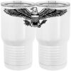 20 oz. Tall Stainless Steel Vacuum Insulated Tumbler White Thumbnail