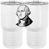 20 oz. Tall Stainless Steel Vacuum Insulated Tumbler White Thumbnail