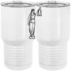 20 oz. Tall Stainless Steel Vacuum Insulated Tumbler White Thumbnail