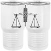 20 oz. Tall Stainless Steel Vacuum Insulated Tumbler White Thumbnail