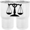 20 oz. Tall Stainless Steel Vacuum Insulated Tumbler White Thumbnail