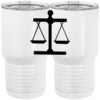 20 oz. Tall Stainless Steel Vacuum Insulated Tumbler White Thumbnail
