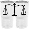 20 oz. Tall Stainless Steel Vacuum Insulated Tumbler White Thumbnail