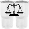 20 oz. Tall Stainless Steel Vacuum Insulated Tumbler White Thumbnail