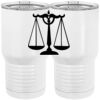 20 oz. Tall Stainless Steel Vacuum Insulated Tumbler White Thumbnail