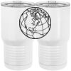 20 oz. Tall Stainless Steel Vacuum Insulated Tumbler White Thumbnail