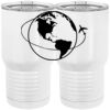 20 oz. Tall Stainless Steel Vacuum Insulated Tumbler White Thumbnail
