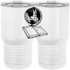 20 oz. Tall Stainless Steel Vacuum Insulated Tumbler White Thumbnail
