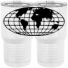 20 oz. Tall Stainless Steel Vacuum Insulated Tumbler White Thumbnail