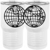 20 oz. Tall Stainless Steel Vacuum Insulated Tumbler White Thumbnail