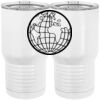 20 oz. Tall Stainless Steel Vacuum Insulated Tumbler White Thumbnail