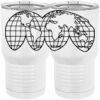 20 oz. Tall Stainless Steel Vacuum Insulated Tumbler White Thumbnail