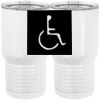 20 oz. Tall Stainless Steel Vacuum Insulated Tumbler White Thumbnail
