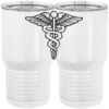 20 oz. Tall Stainless Steel Vacuum Insulated Tumbler White Thumbnail
