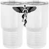 20 oz. Tall Stainless Steel Vacuum Insulated Tumbler White Thumbnail