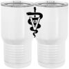 20 oz. Tall Stainless Steel Vacuum Insulated Tumbler White Thumbnail